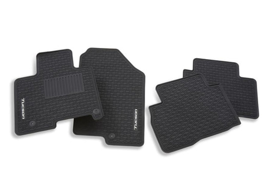 Hyundai Tucson Floor Mats - Rubber, Front & Rear N7H13-AP100