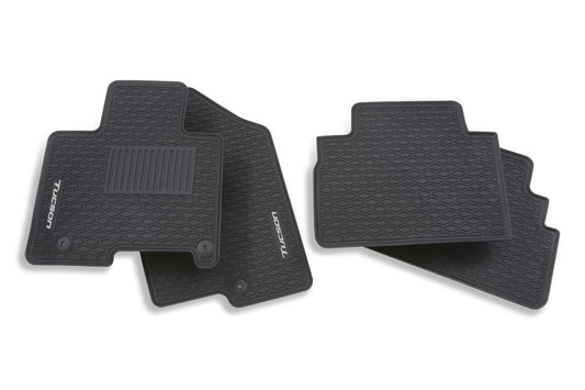 Hyundai Floor Mats - Rubber, Front & Rear N7H13-AP200