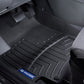 Hyundai Floor Mats - Rubber, Front & Rear - 2019 Accent 4Door All trims J0F13-AC100