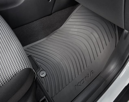 Hyundai Kona Rubber Floor Mats - Front & Rear J9F13AC200