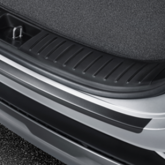 Hyundai Rear Bumper Protector - Black Film - 2019-2020 Santa Fe, Ess, Pref, Luxury, Ultimate S1272-ADX00BL