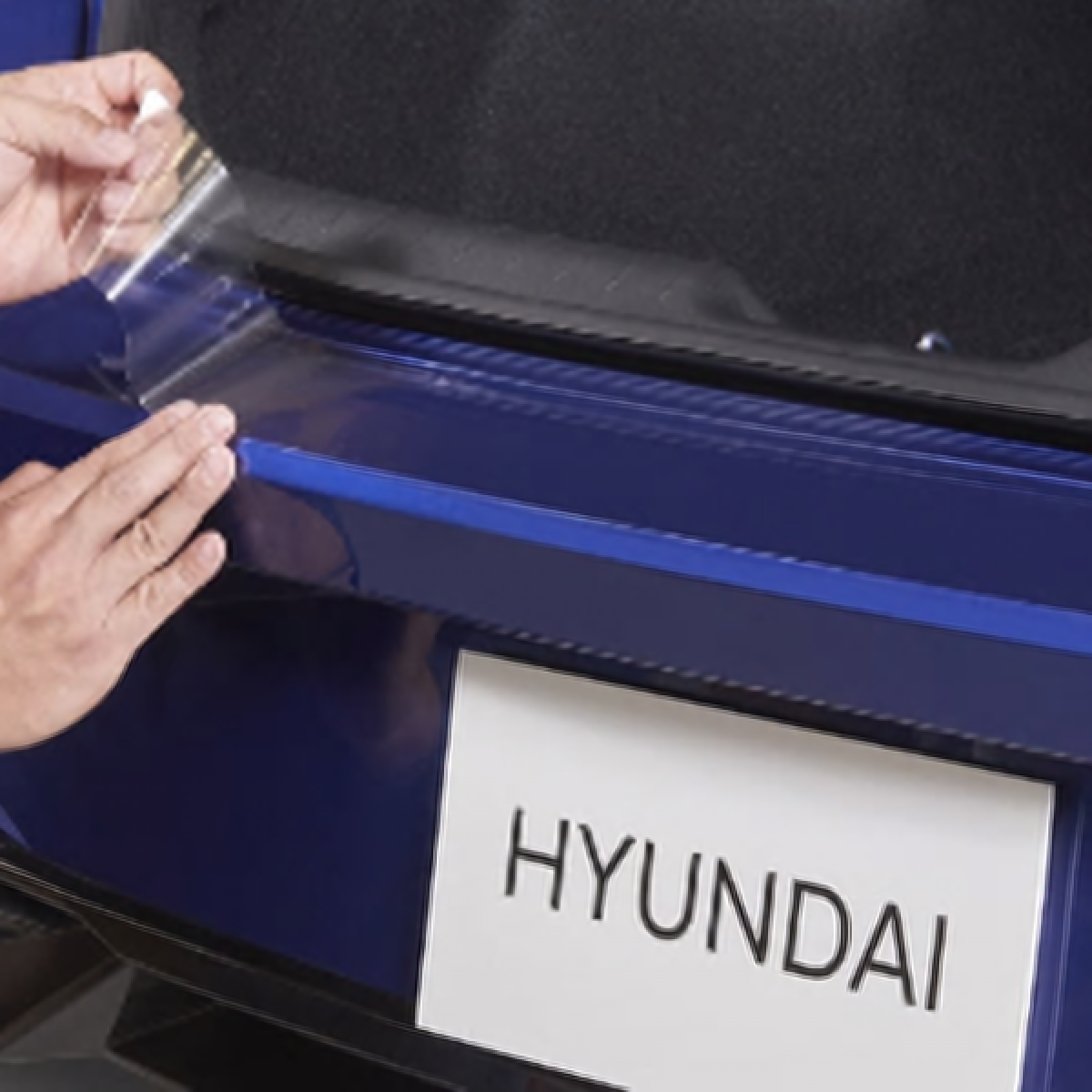 Hyundai Rear Bumper Protector - Clear Film ABH27AC100